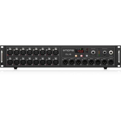 Midas Dl16 - 16 Input, 8 Output Stage Box with 16 MIDAS Microphone Preamplifiers